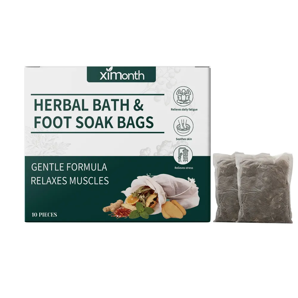 Safflower and Mint Foot Soak Sachets