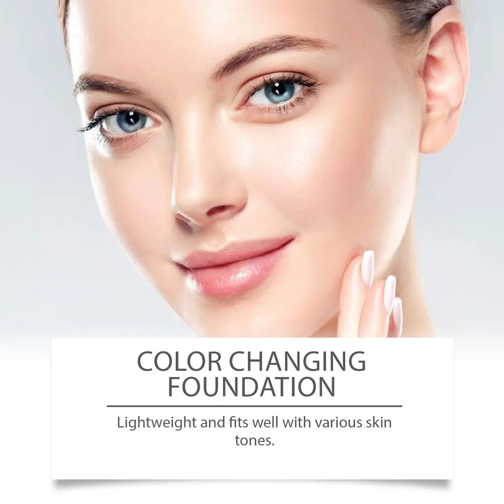Color-Changing Liquid Foundation
