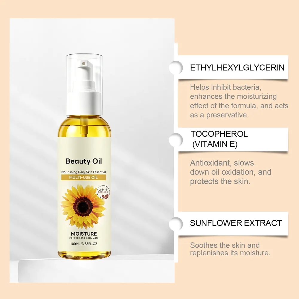 Glycerin and Vitamin E Body Oil