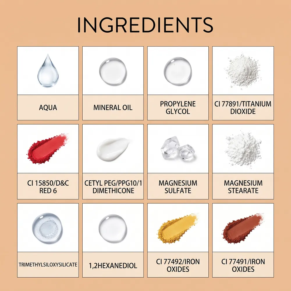 Color-Changing Liquid Foundation