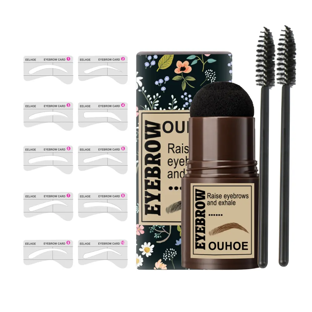 Eyebrow Stamp Kit with Stencils