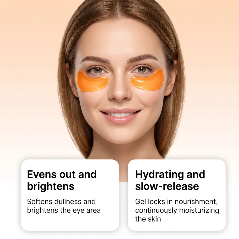 Turmeric Jelly Eye Mask, 8 Pairs