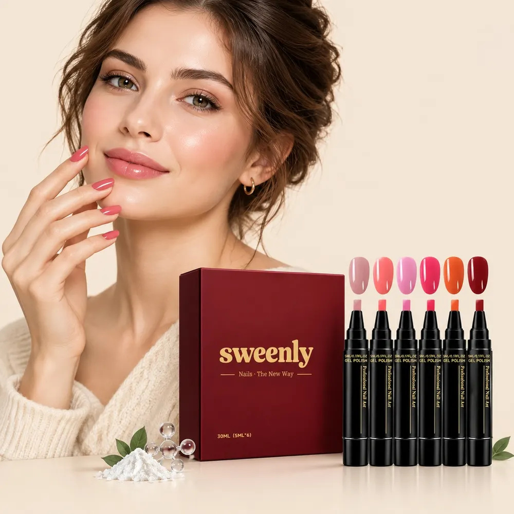 6-Piece Gel Polish Pen Set