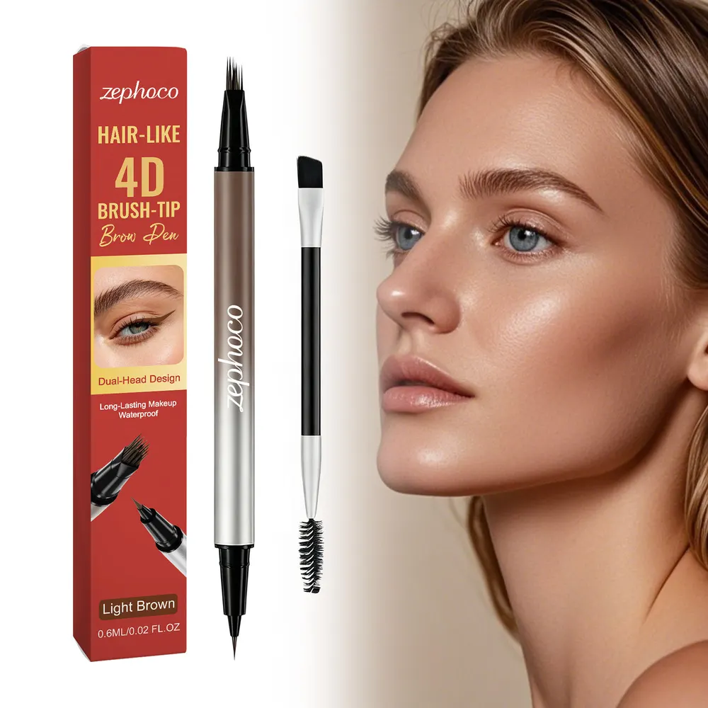 Waterproof 4D Brush-Tip Brow Pen