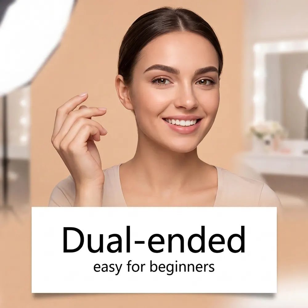 Double-Ended Light Brown Brow Pencil