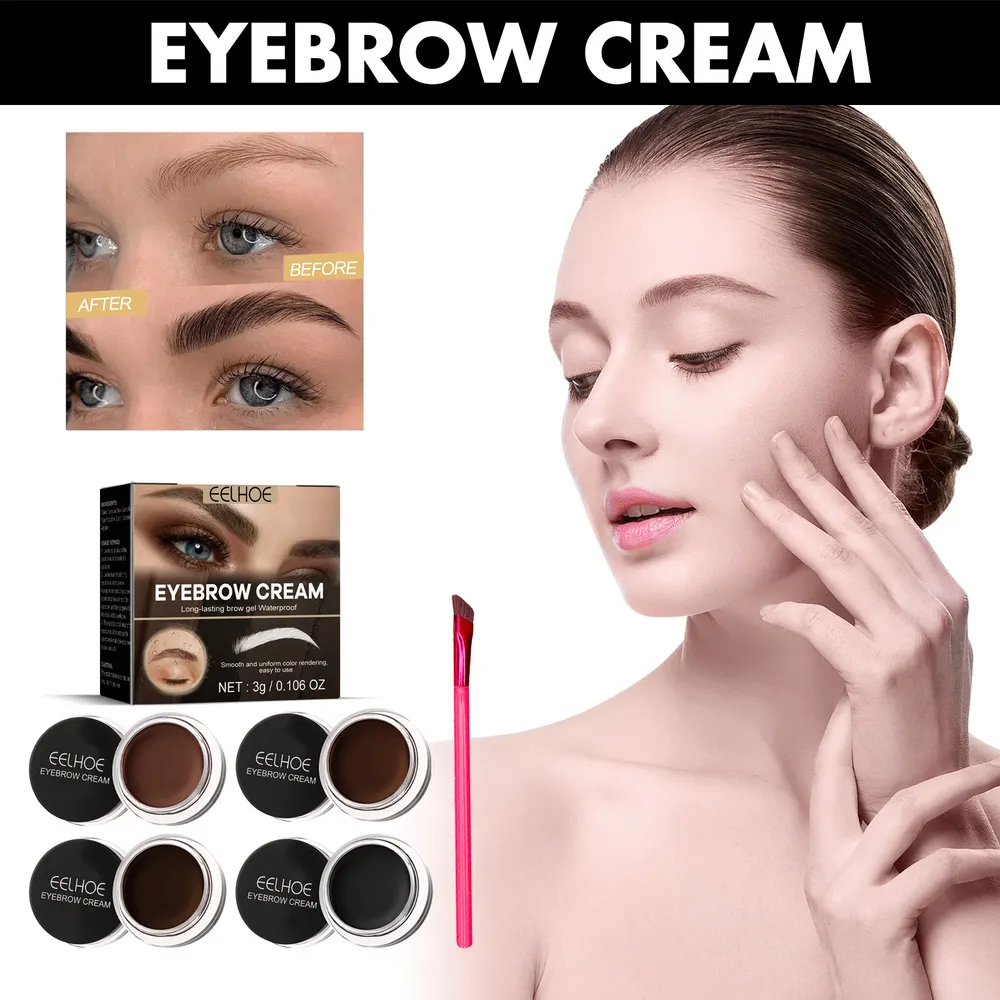 Waterproof Brow Colour, Dark Brown