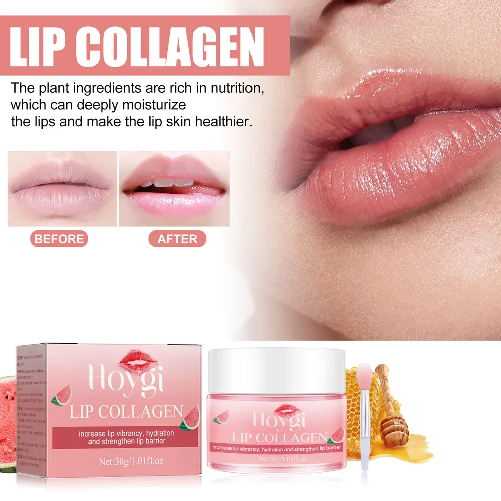 Watermelon Beeswax Lip Mask