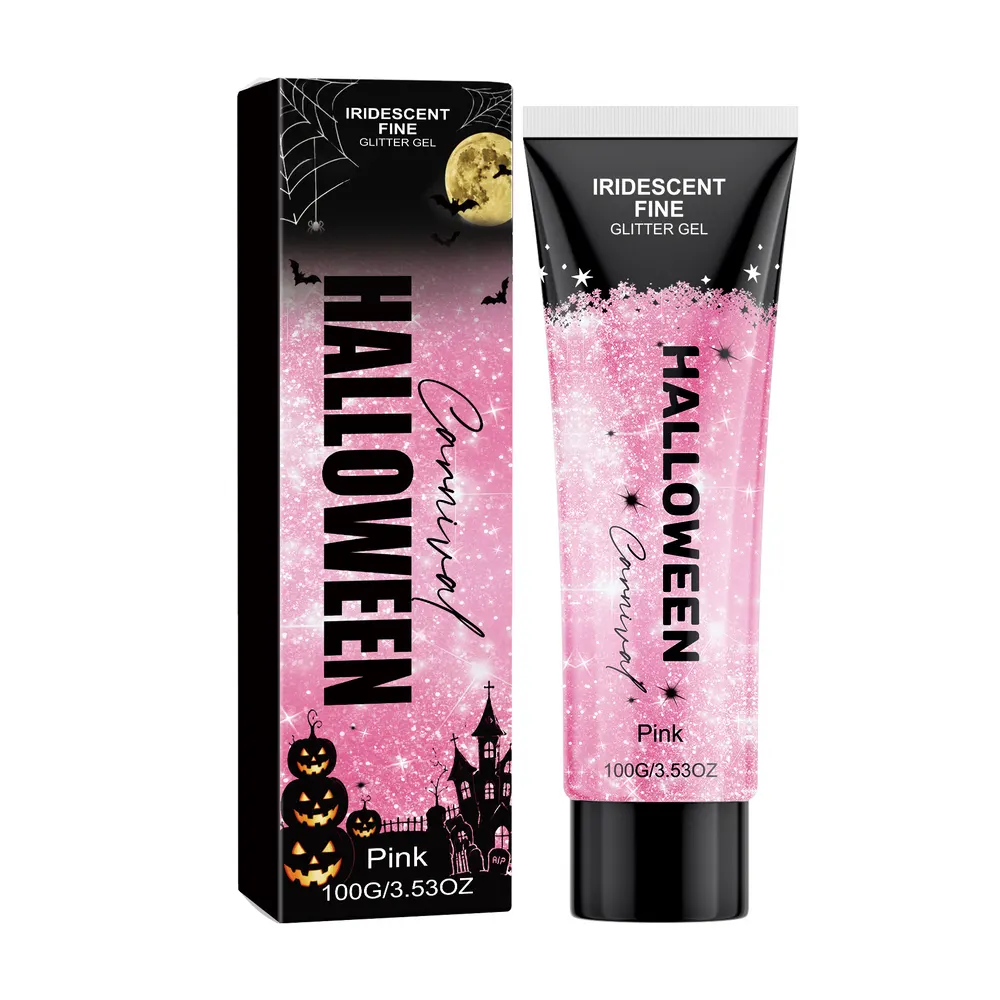 Pink Glitter Fixing Gel
