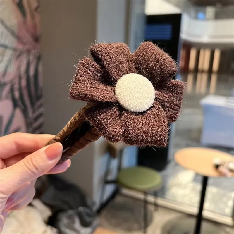 Handmade Cloth Flower Duckbill Hair Clip