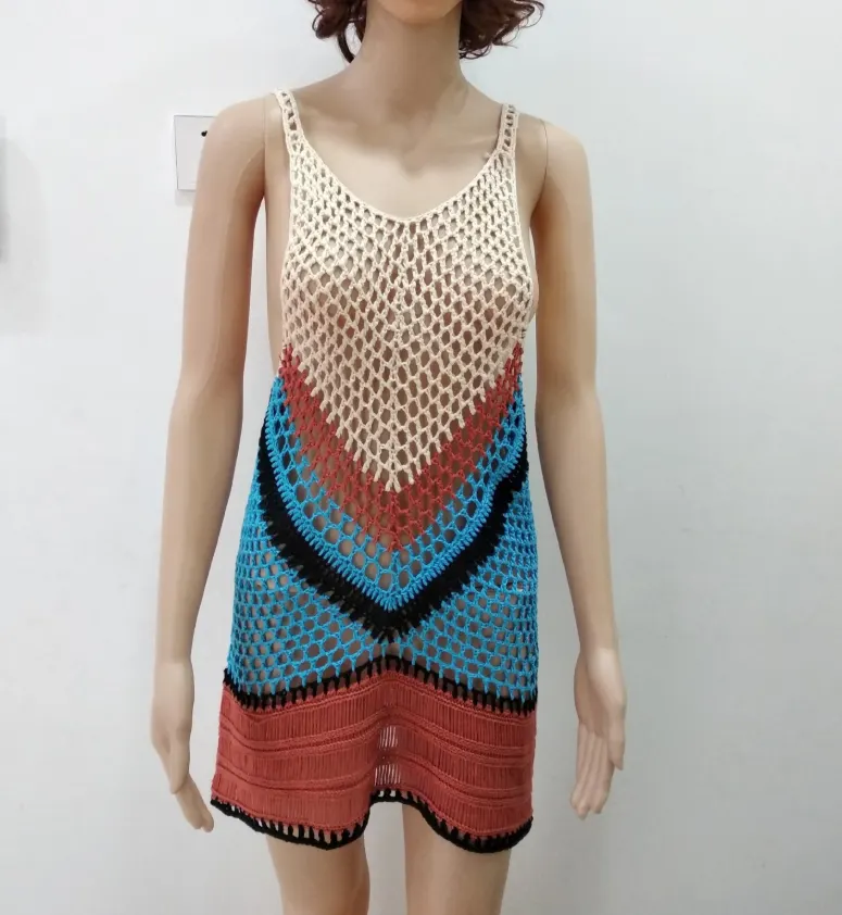 Knitted Cutout Bikini Top