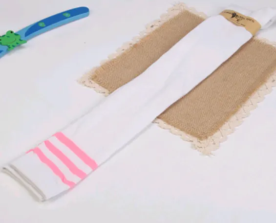 Three-Stripe Over-the-Knee Socks