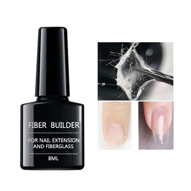 Fiber Builder Nail Gel for Splits