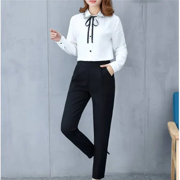 Cropped Tapered Harem Trousers