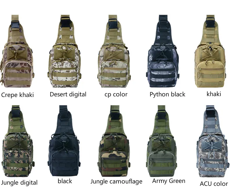Compact Oxford Tactical Shoulder Bag