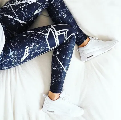 Digital Print Stretch Leggings
