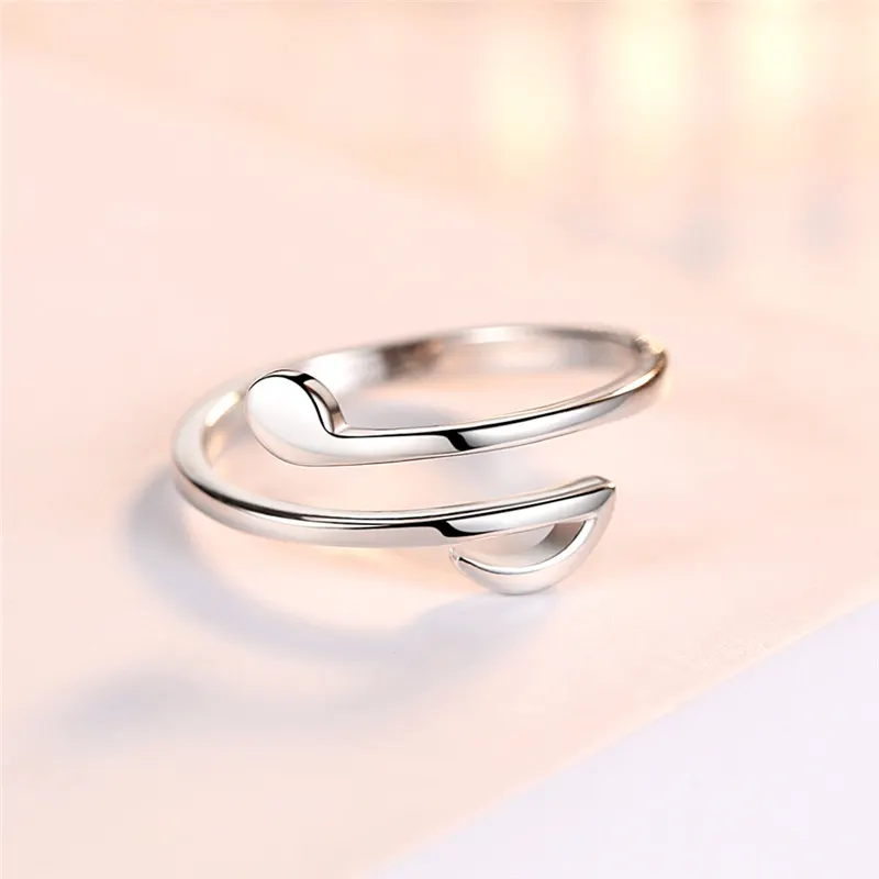 Adjustable Geometric Copper Ring