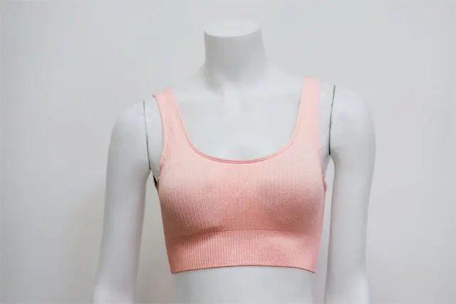 Cotton Blend Two-Piece Yoga Set