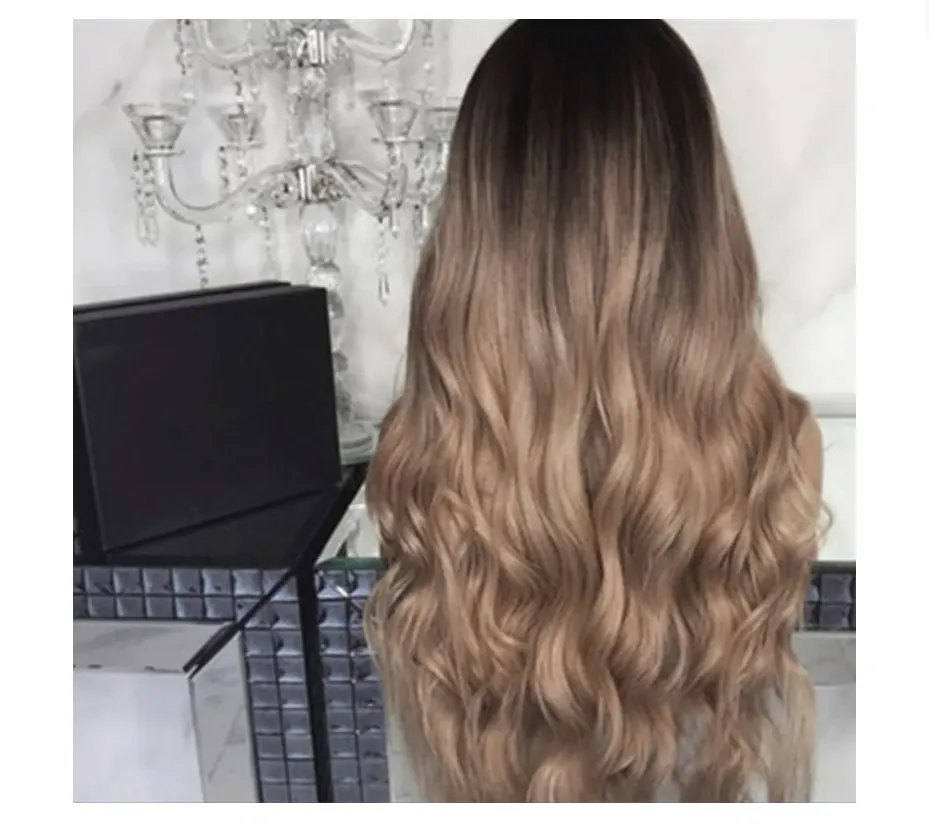 Long Curly Gradient Wig