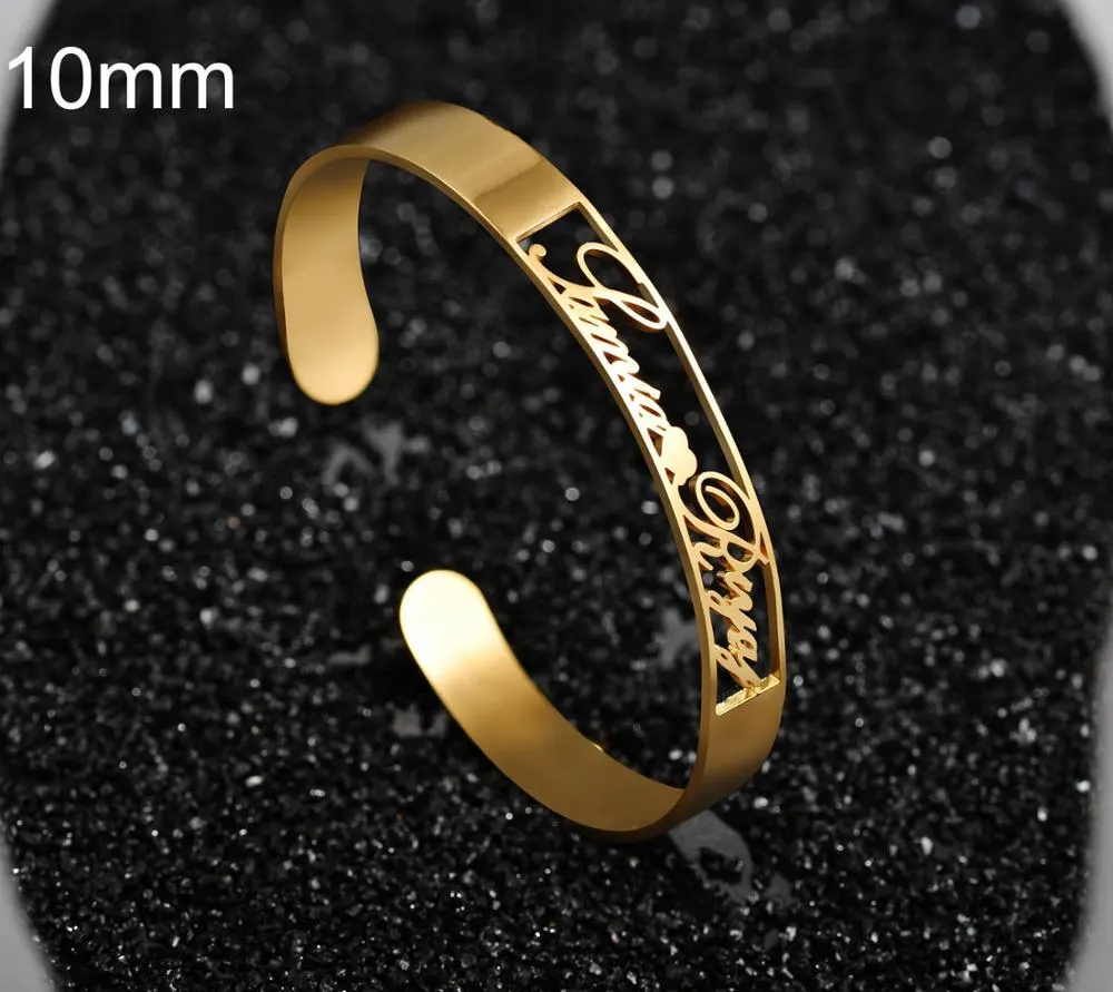 Personalized Name Stainless Steel Bracelet