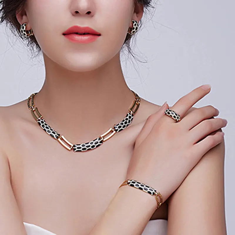 18K Gold Plated Jewelry Set
