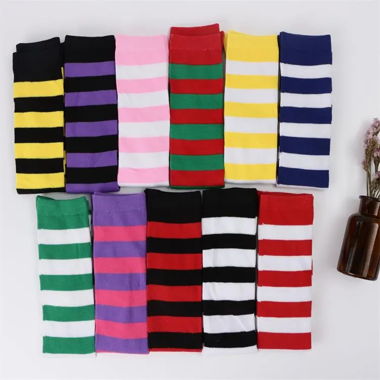 Wild Stripe Long Tube Socks