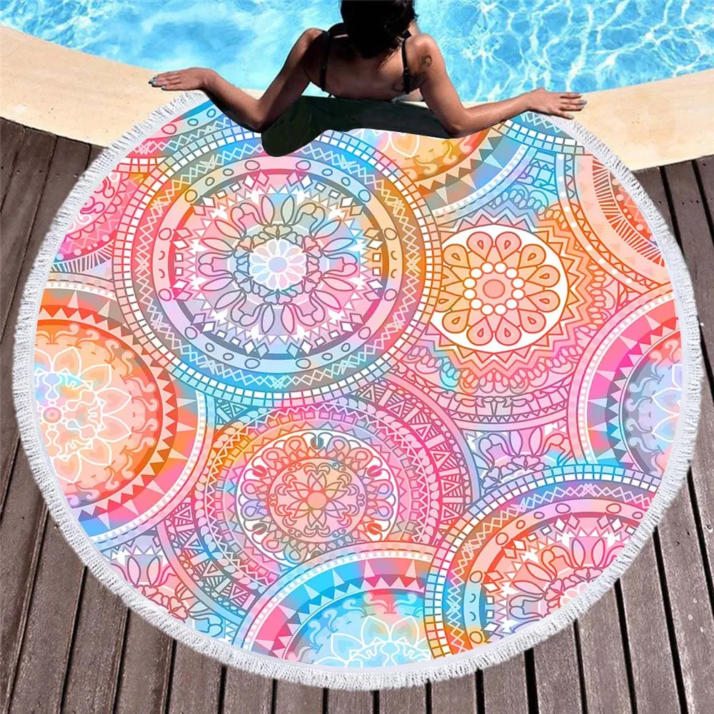 Square Microfiber Beach Towel