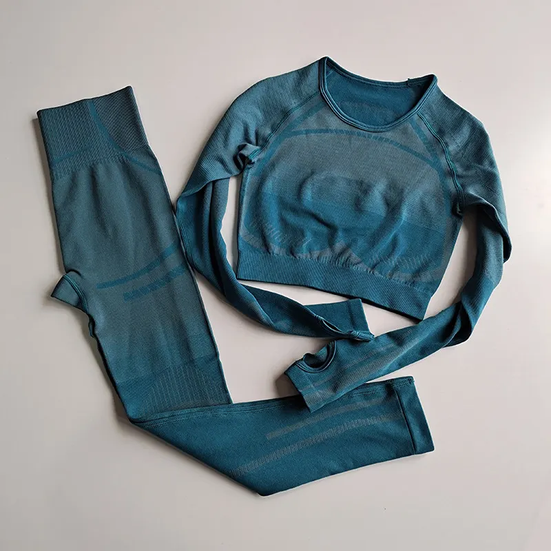 Striped Nylon Workout Set