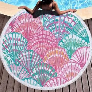 Round Tassel Beach Towel