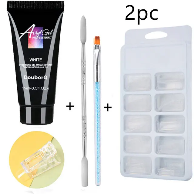 Clear Gel Nail Polish Art Kit