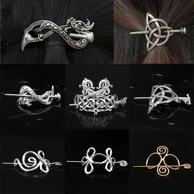 Retro Metal Slide Hairpin