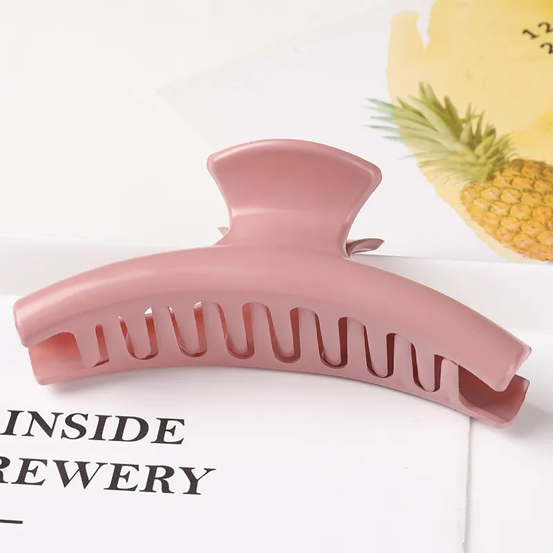 Large Glossy Plastic Claw Clip