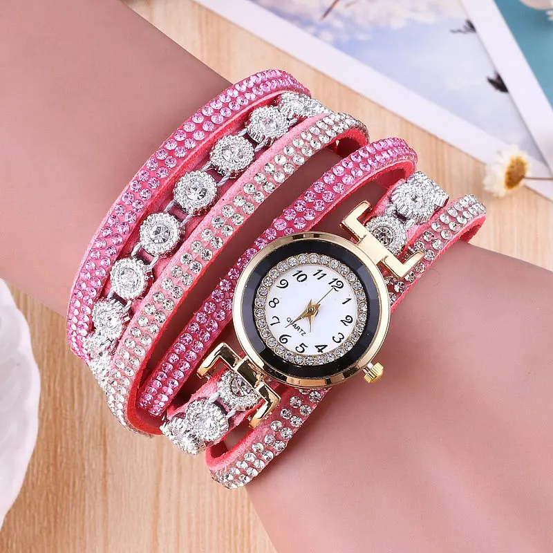 Slim Round Bracelet Watch