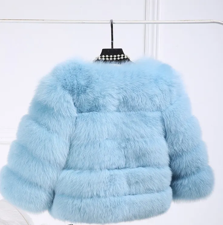 Mink-Look Faux Fur Coat