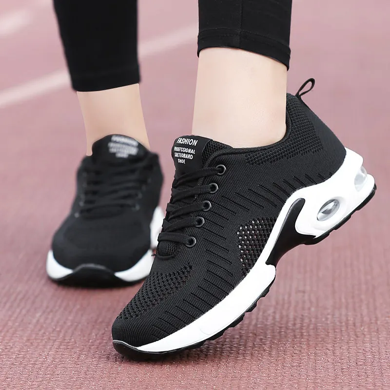 Shock-Absorbing Sheep Suede Trainers