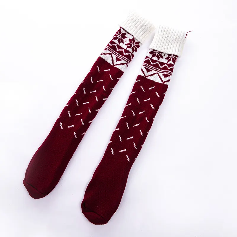 Long Pile Acrylic Stockings