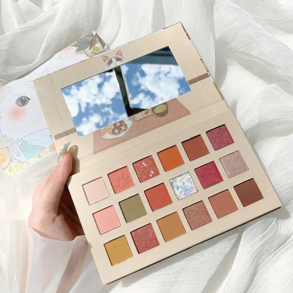 18-Color Pearl Eyeshadow Palette