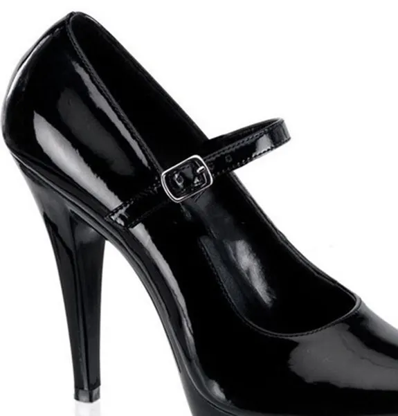 Patent Platform Buckle Shoes