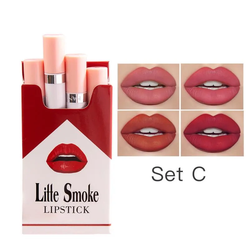 Semi-Suede Matte Lipstick Set