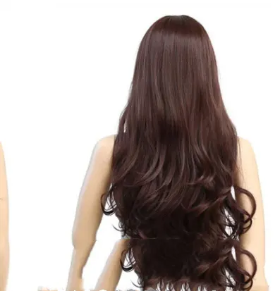 Heat-Resistant Cosplay Wig with Styleable Bangs
