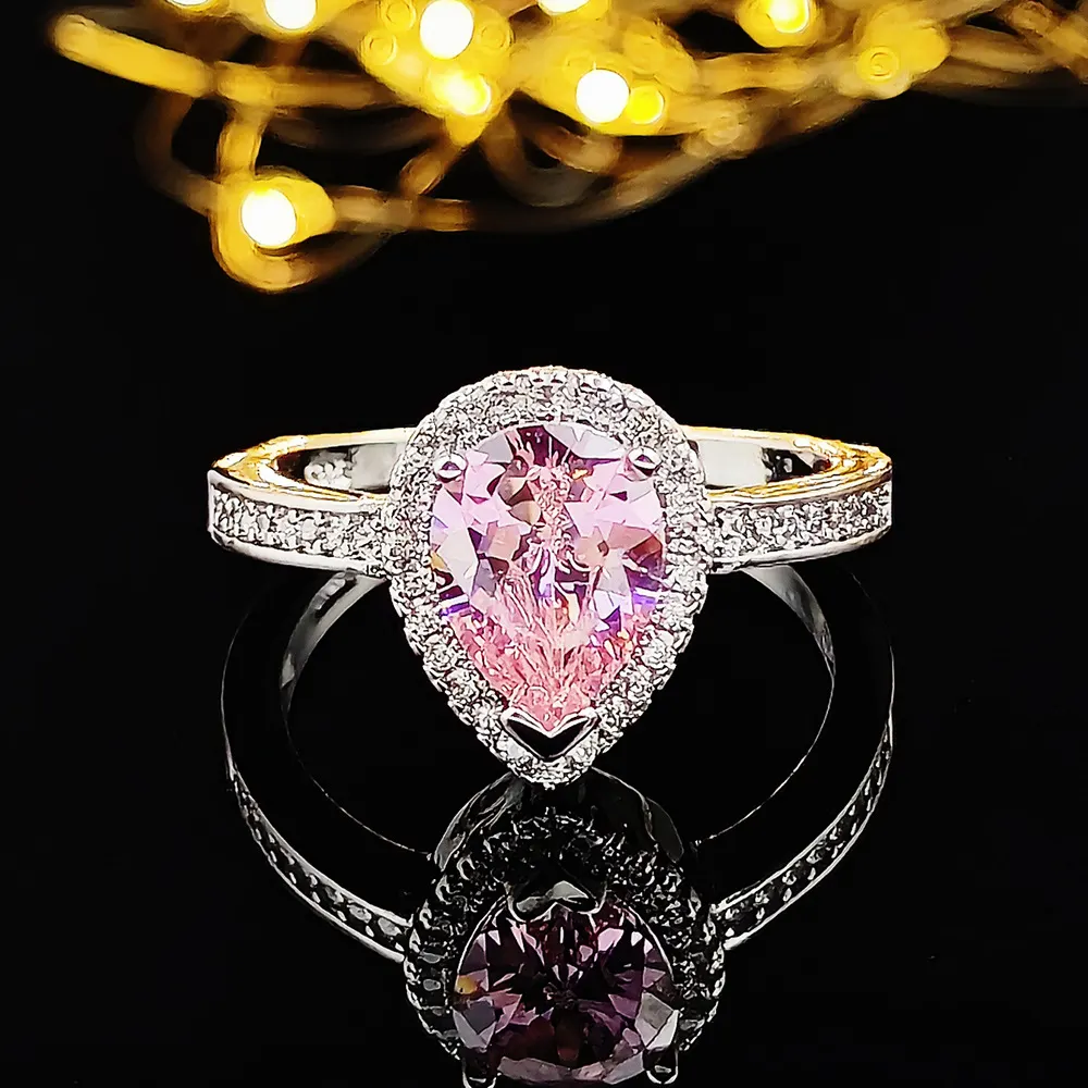 T-Bar Cubic Zirconia Statement Ring