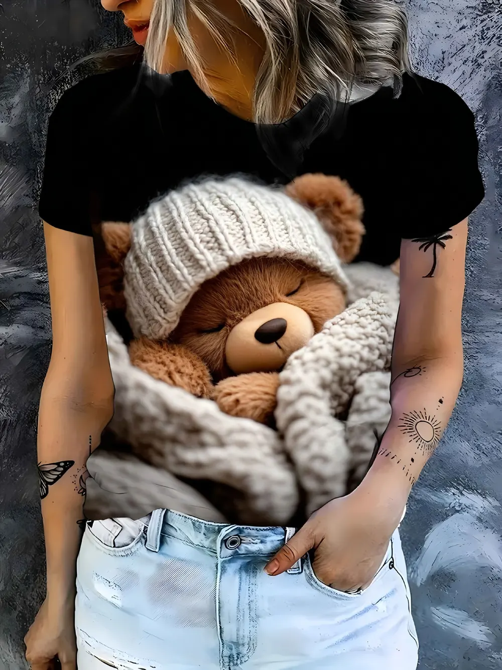 Lightweight Round-Neck Short-Sleeve T-Shirt