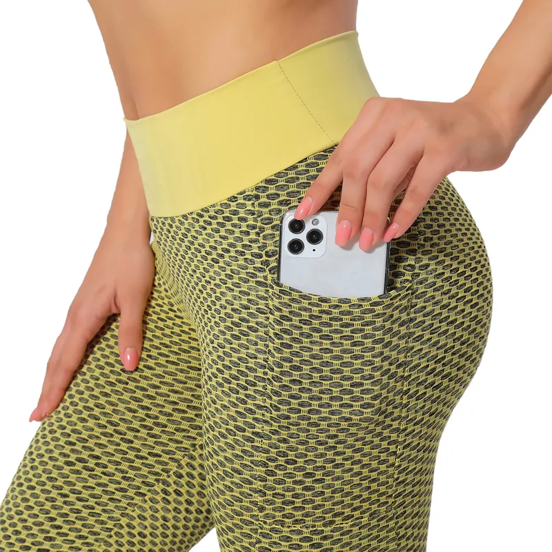High-Rise Dotted Yoga Leggings