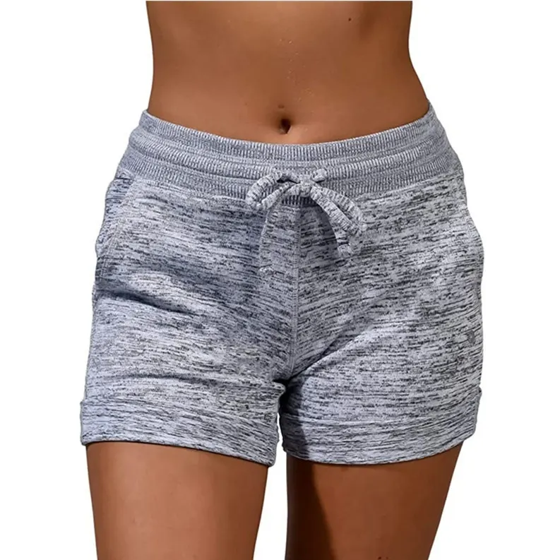 Quick-Dry Lace-Up Stretch Shorts