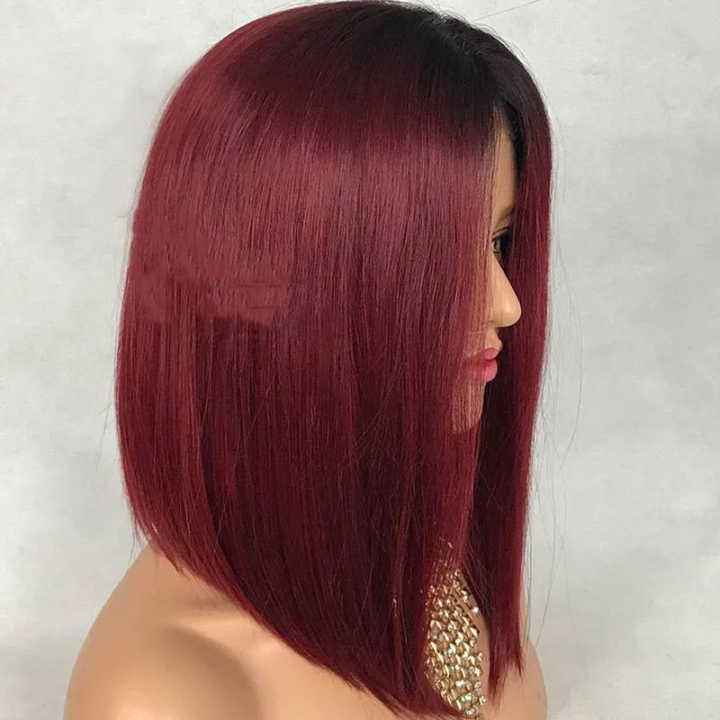 Water Wave Human Hair Lace Front Wig