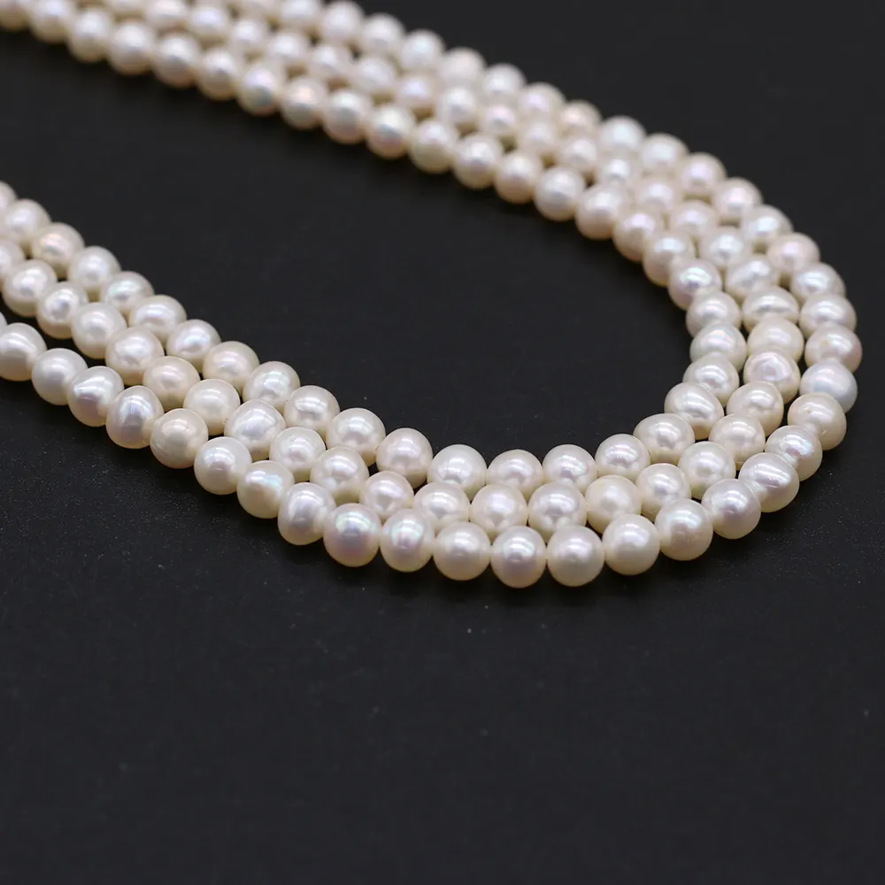 Natural Freshwater Pearl Bead Strand