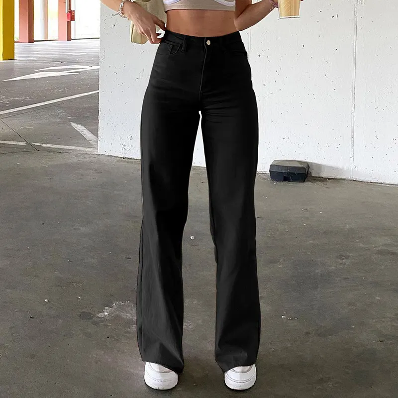 High Waist Bell Bottom Jeans