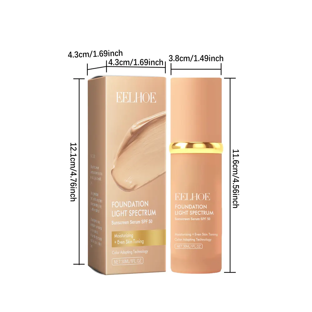 Temperature-Changing Liquid Foundation