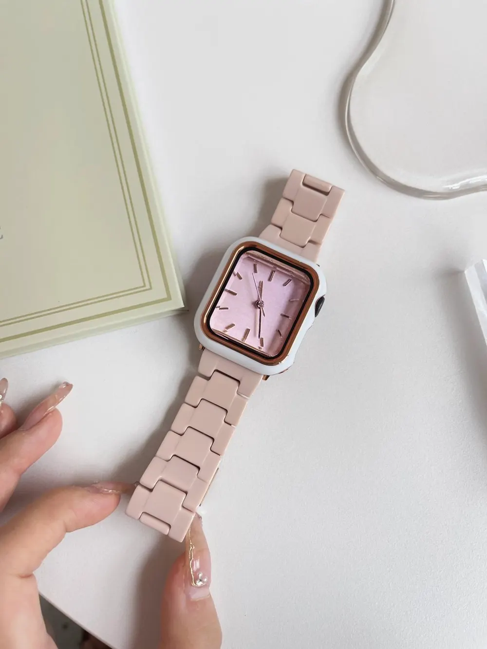 Resin Watch Strap and Case Set