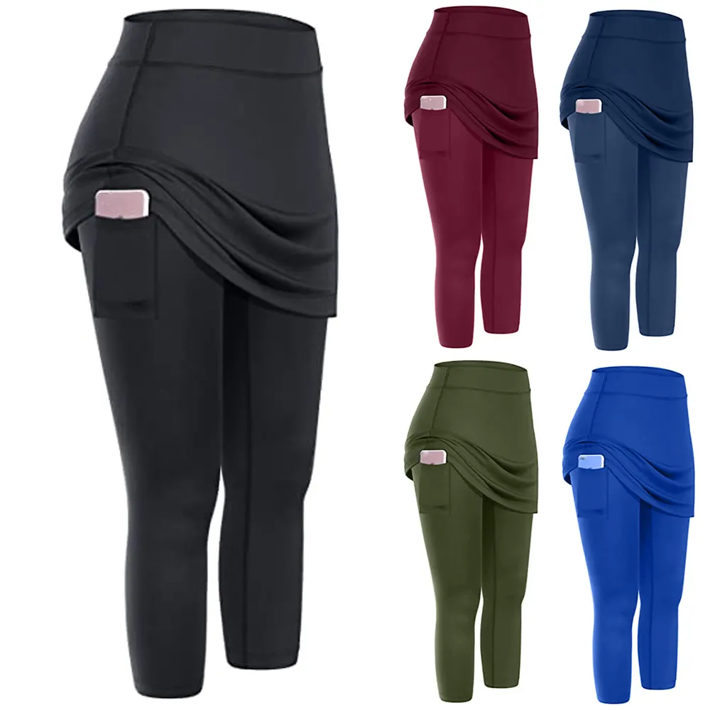 Moisture-Wicking Yoga Leggings with Pockets