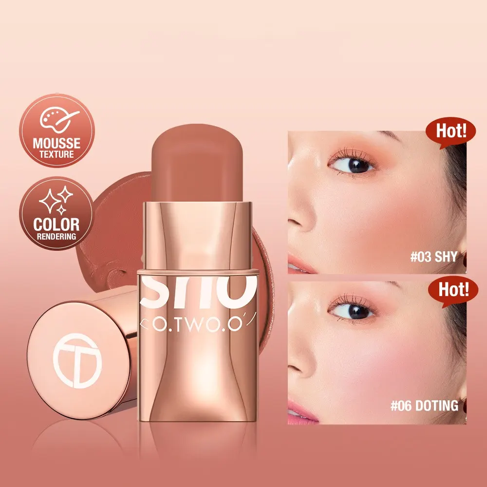Cream Blush Stick, Natural Nude Flush